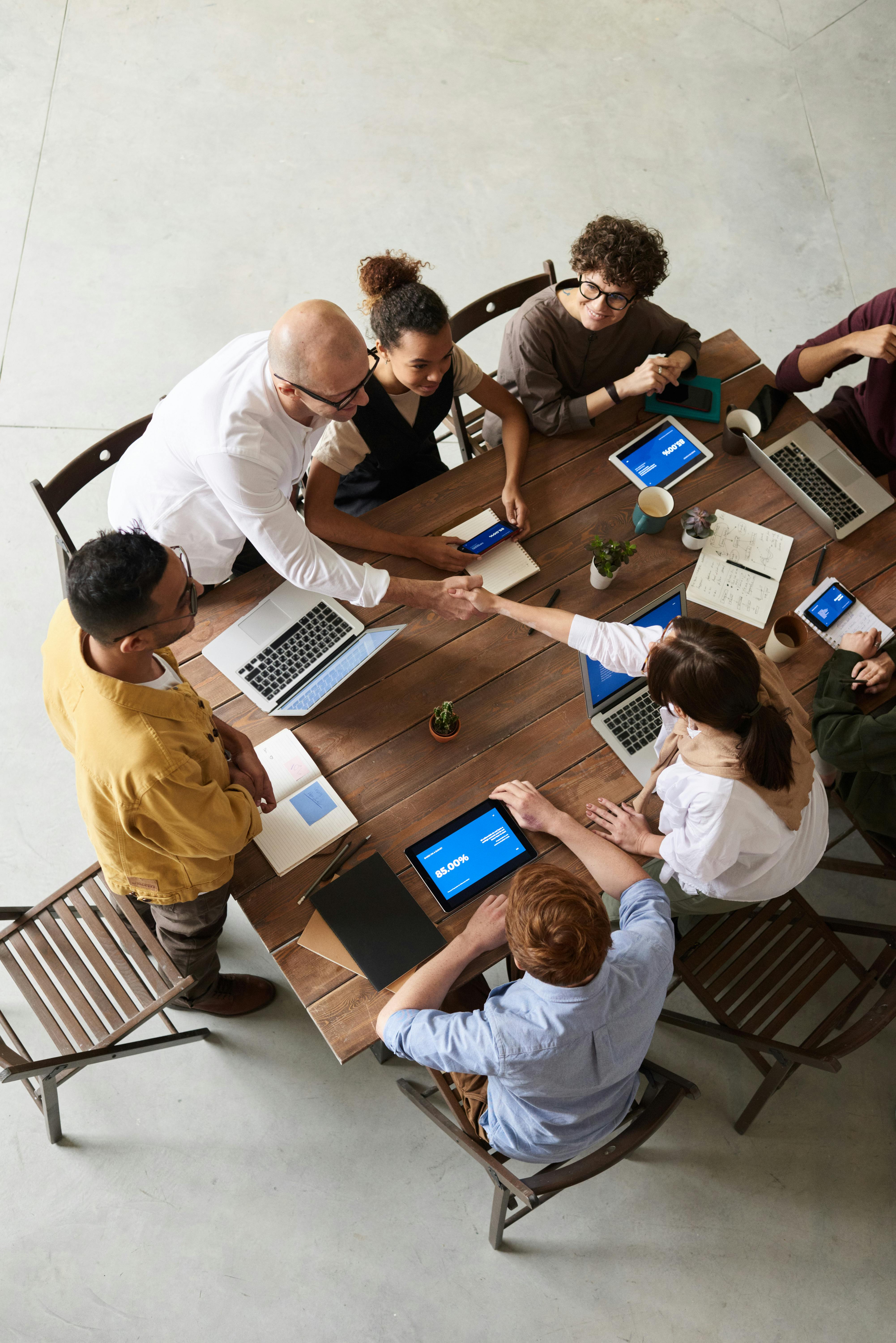 Professional business partnership and collaboration